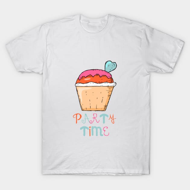 Party Time T-Shirt by stickisticki